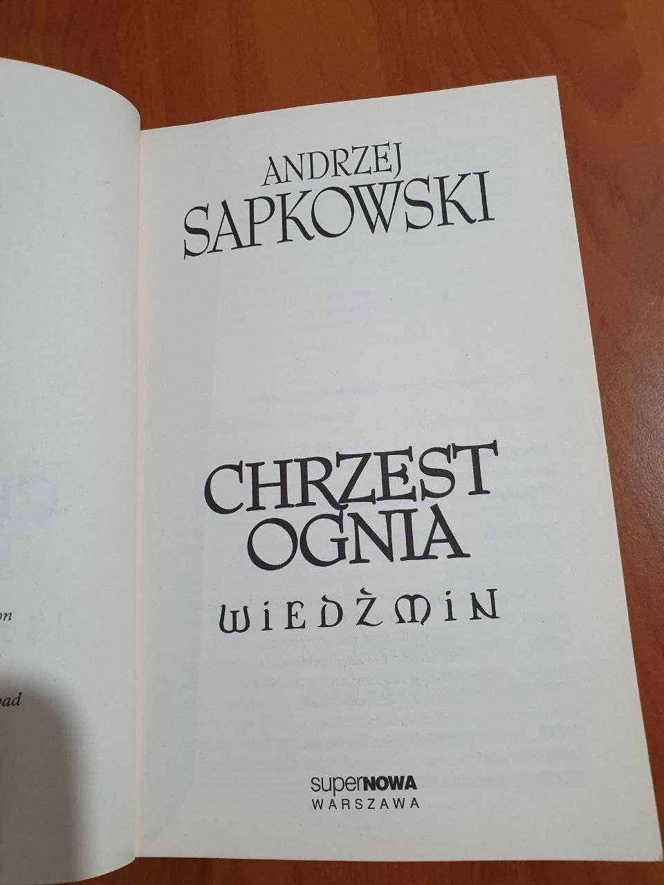 Wiedzmin Chrzest ognia, Відьмак, Анджея Сапковського