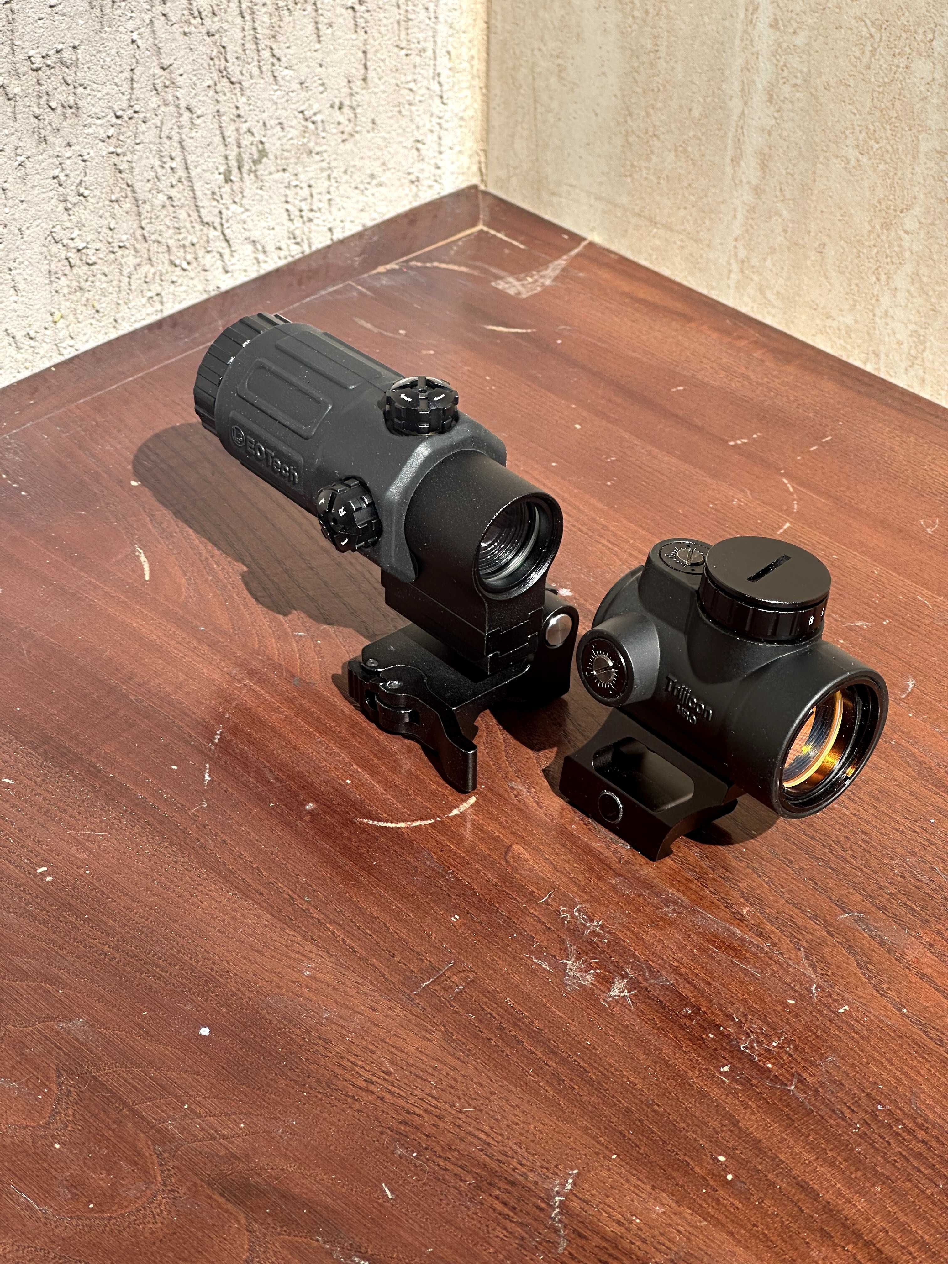 Набор Коллиматор Trijicon MRO и магницефер Eotech G33