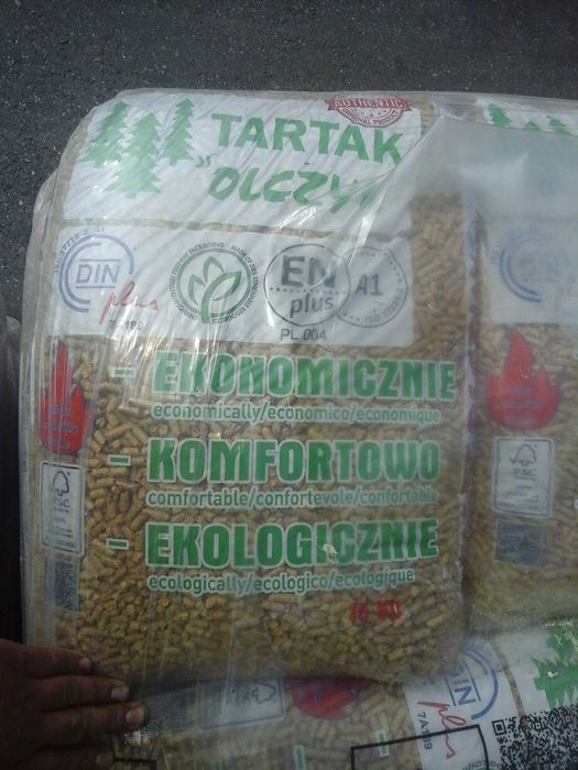Pellet Olczyk 1000kg=1700zl klasa A1