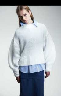 Sweter z baloniastymi rękawami H&M