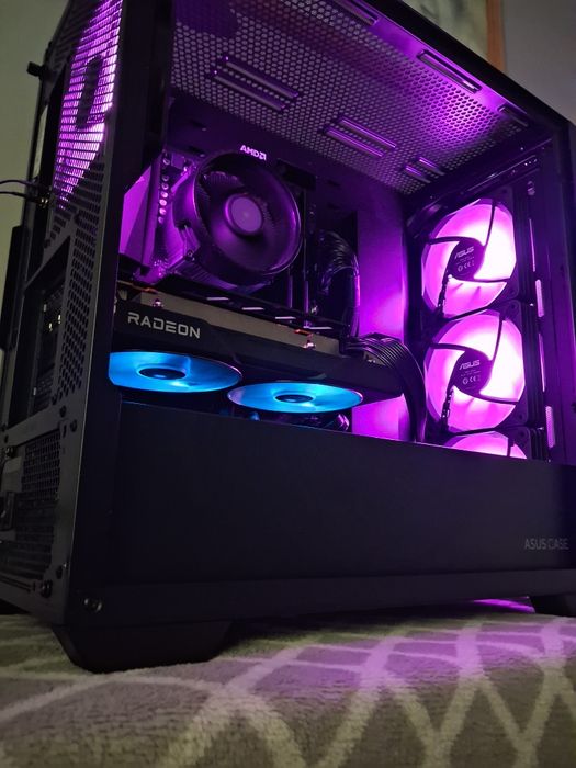 Nowy komputer do gier I pracy/nauki, ryzen 3600 rx 6600 i 16gb ram