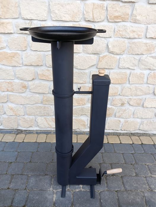 2w1 GRILL & Parasol grzewczy na pellet/ Pochodnia/ Lampa/ RAKIETA