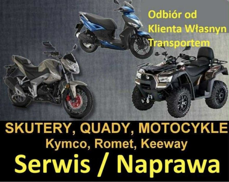 Serwis skuterów tuning quad Yamaha aprilia junak ro