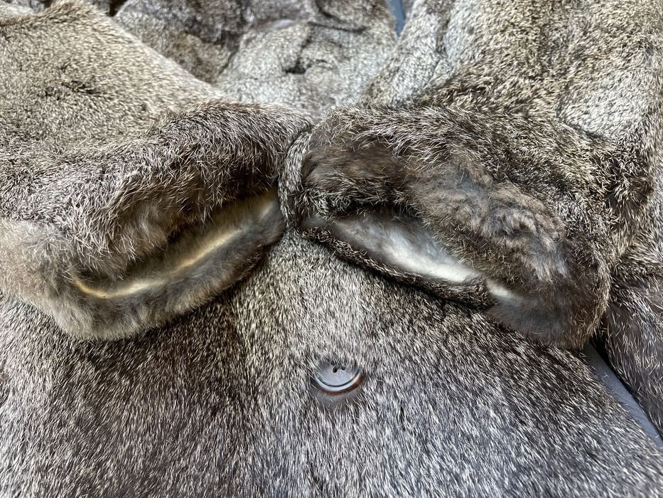 HUGO BOSS - futro naturalne - Królik