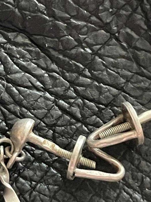 серьги серебро ссср