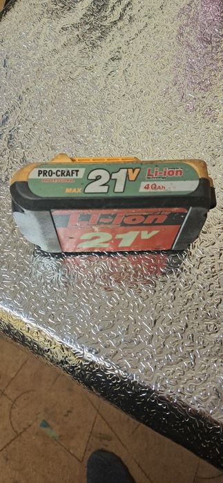 Акумулятор для шуруповерта (АКБ) Pro•Craft max21v 4A
