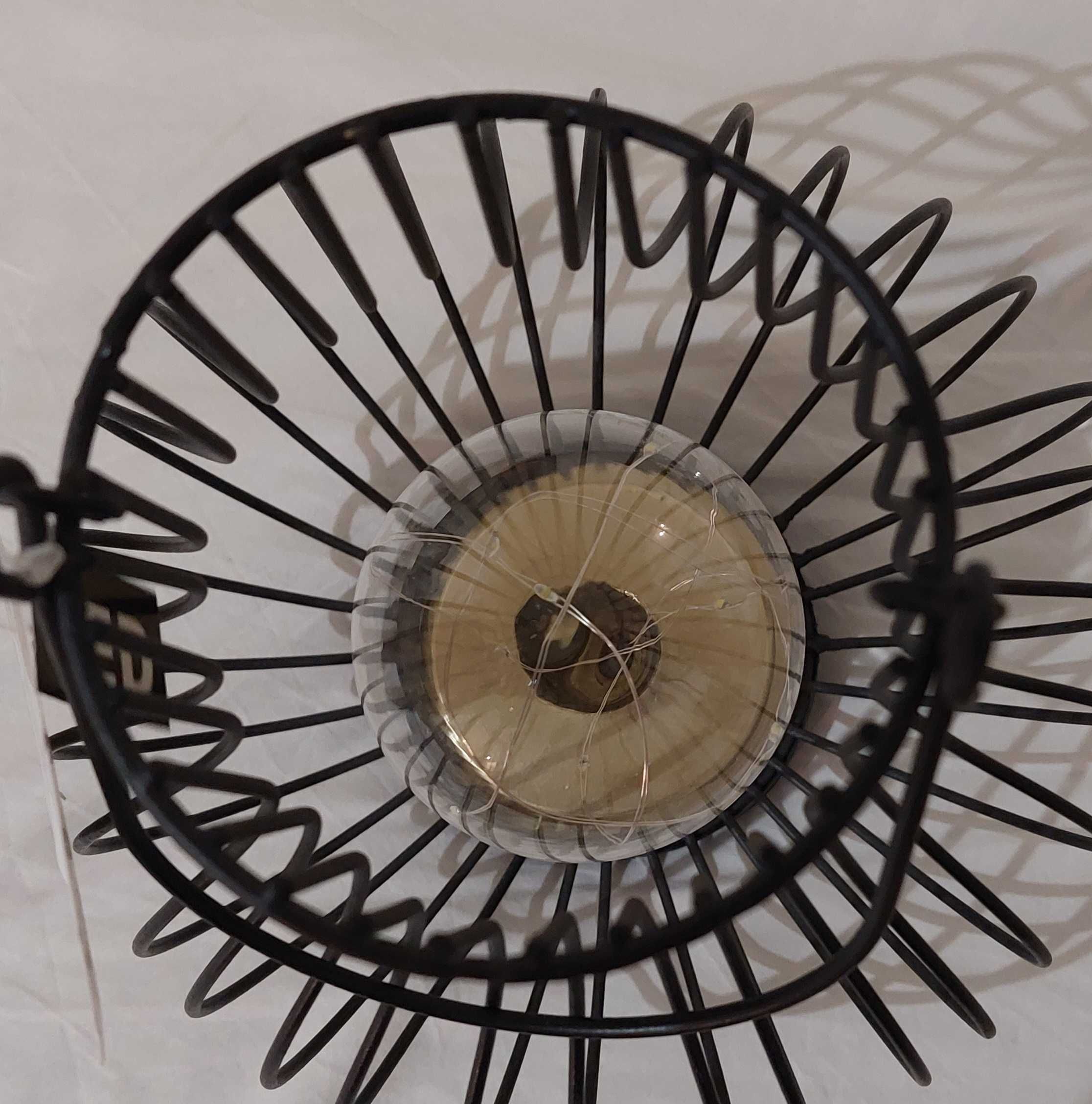 Lampa 8 Led Metalowa 22 cm TEDI