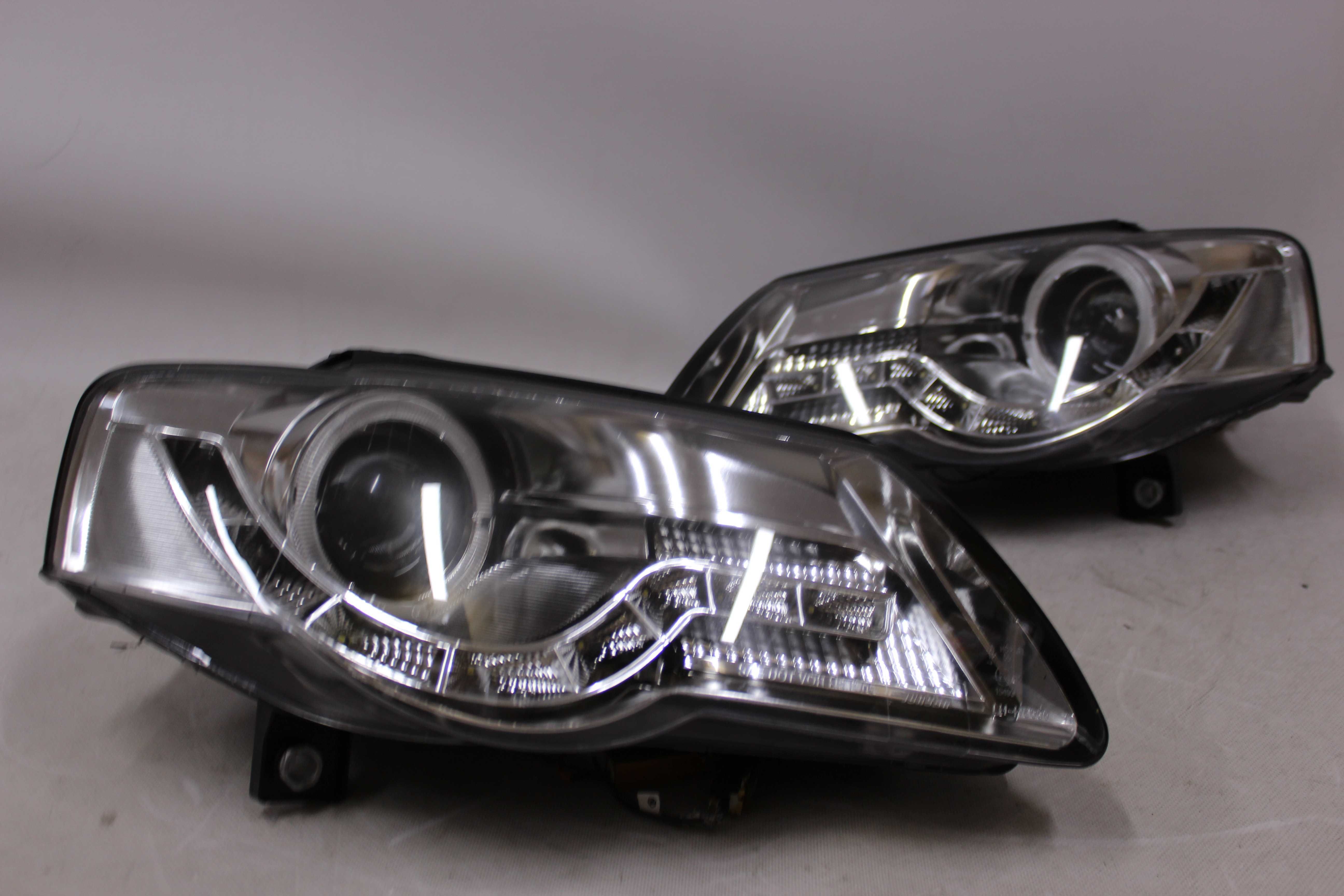 Lampy reflektory przednie przód VW PASSAT B6 05-10 LED CHROM TUNING