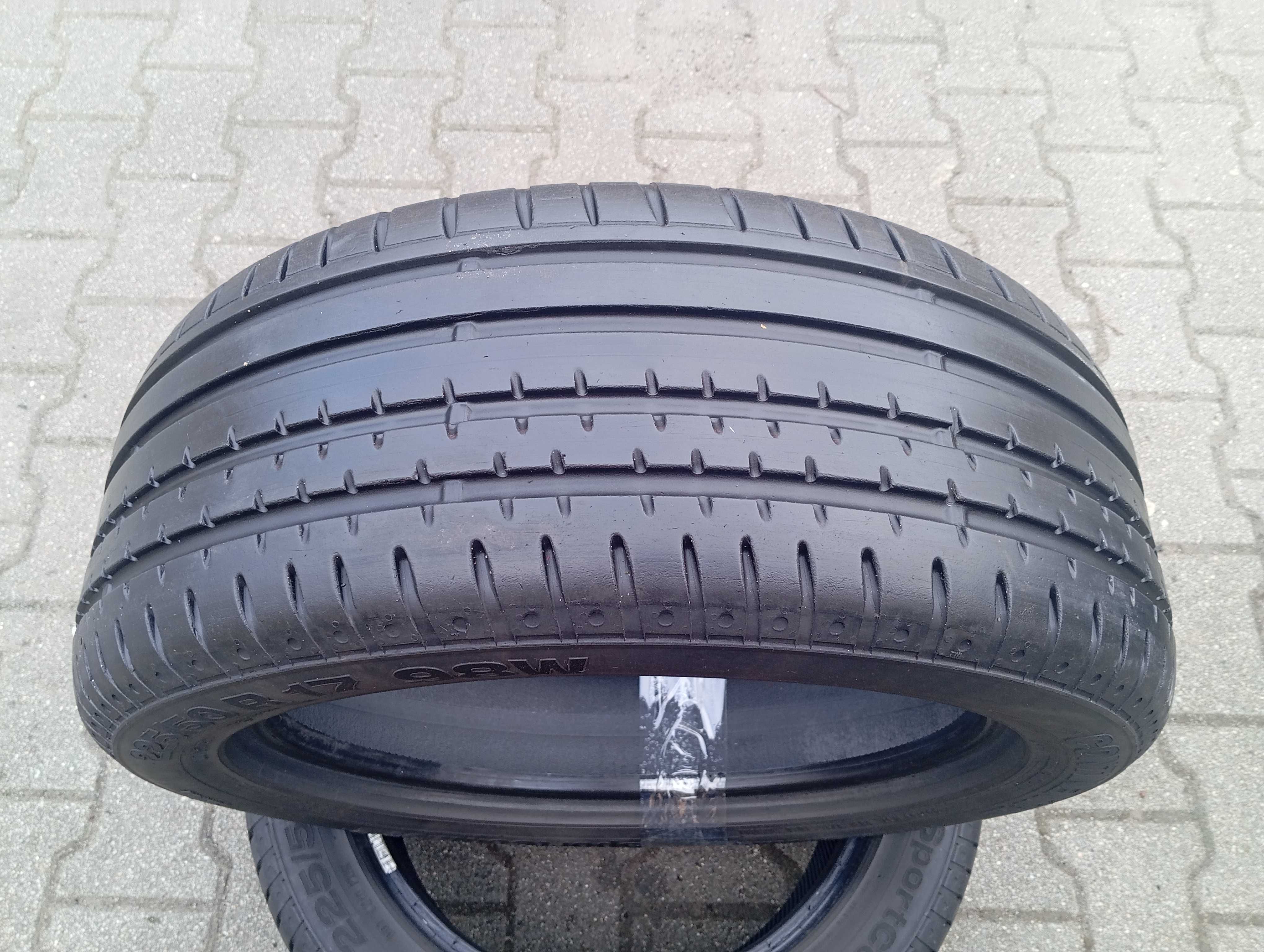 2szt lato continental sport 225/50/17  gumy 5,5-6mm