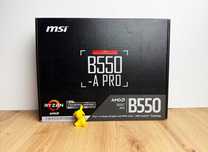 MSI B550-A PRO | Gwarancja 24m | Komplet