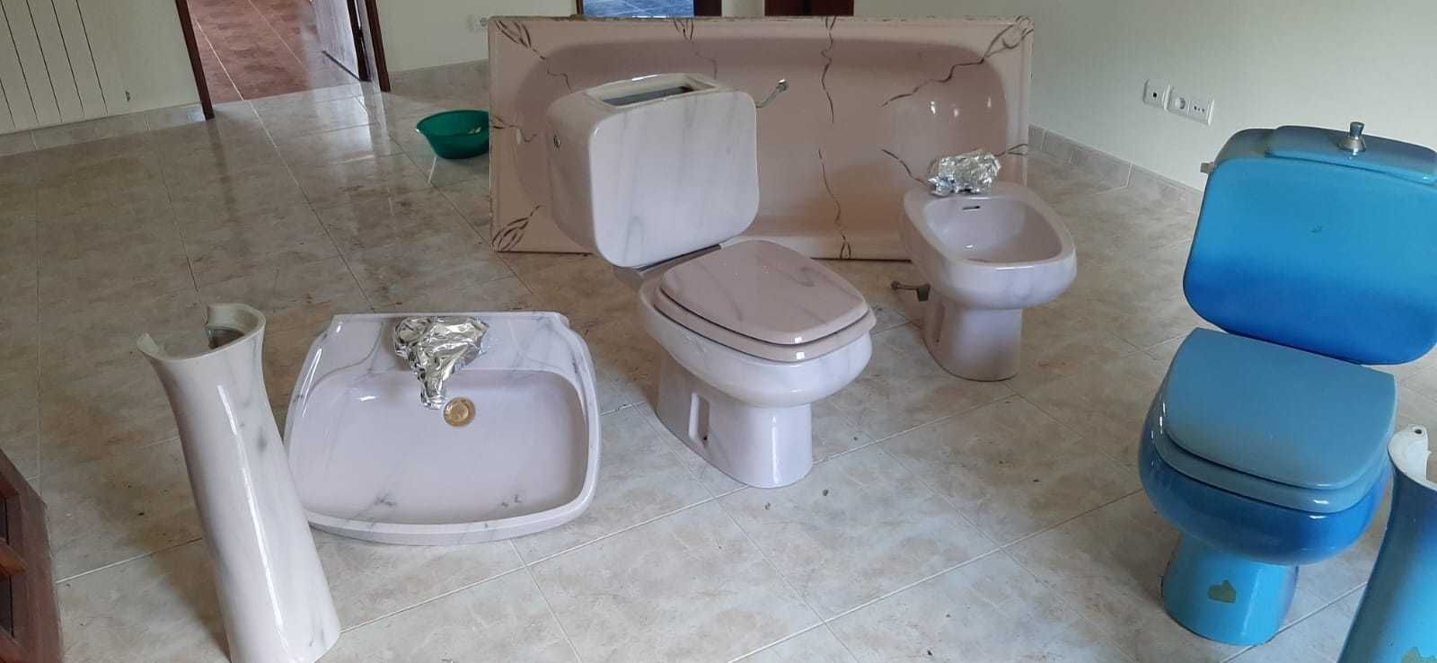 Kit Loiças WC / Casa de Banho como novos - Completo