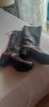 Botas em verdadeira pele de qualidade
