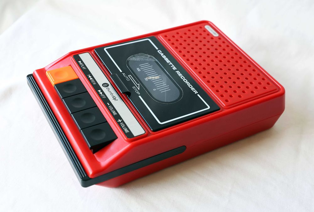Cassette I'Recorder - Nowy Głośnik do iPhone'a/iPoda mp3, mp4, Spotify