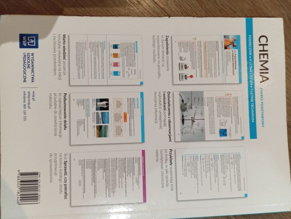 Podręcznik chemia 1 WSiP i spotkania z filozofią