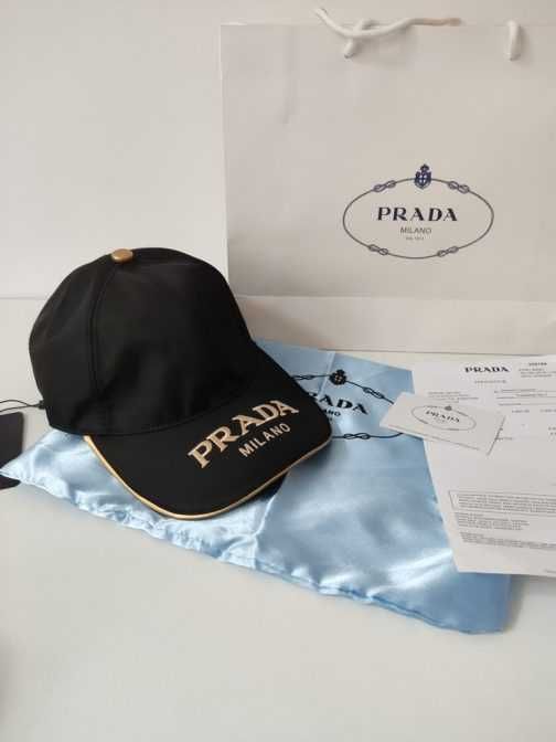 PRADA Męska czapka z daszkiem bejsbolówka, Włochy 5623-2