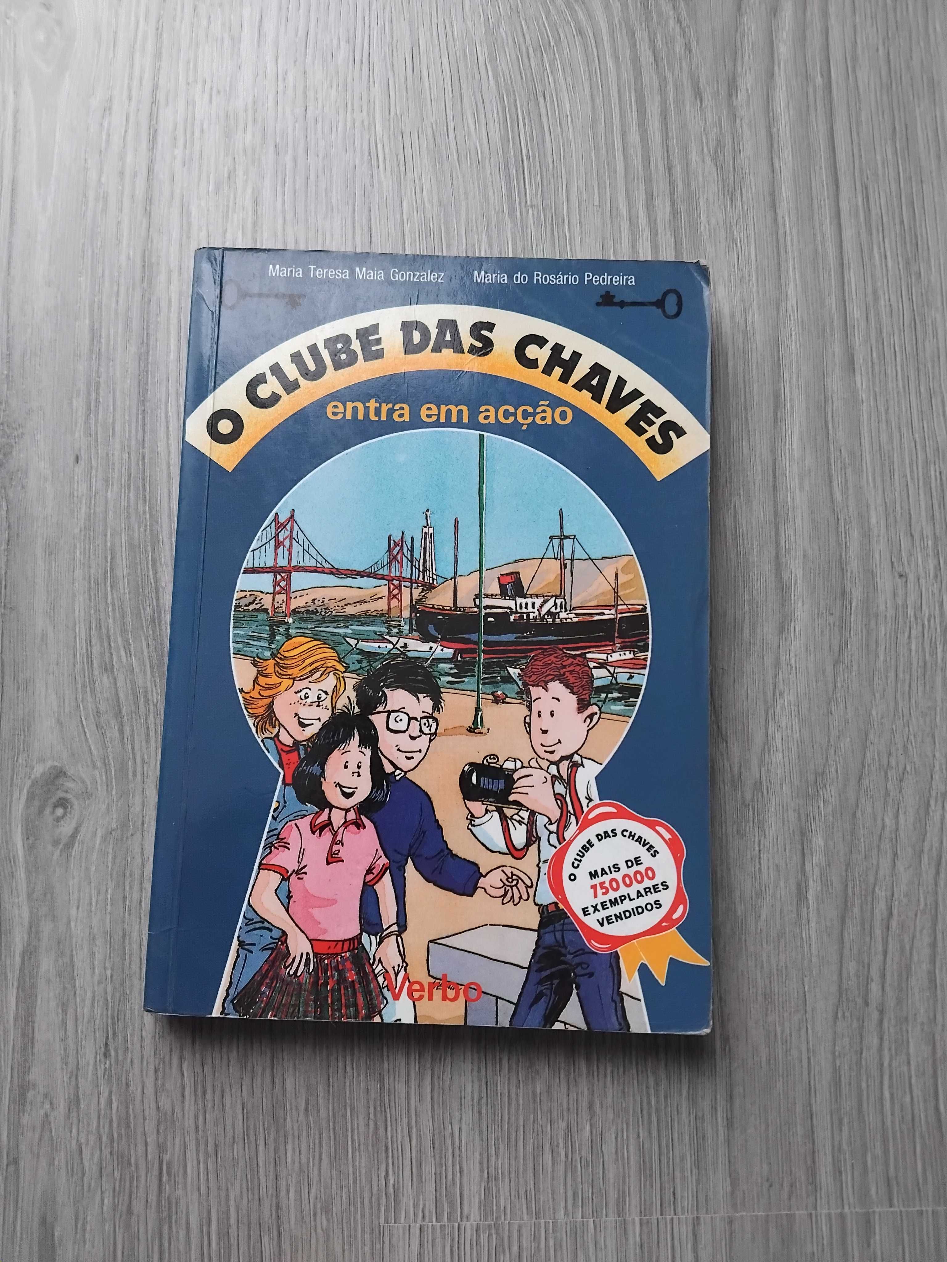 Livro O Clube das Chaves entra em acção
