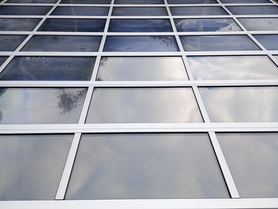 Brama 500x450 segmentowa garażowa panelowa aluminiowa przemysłowa