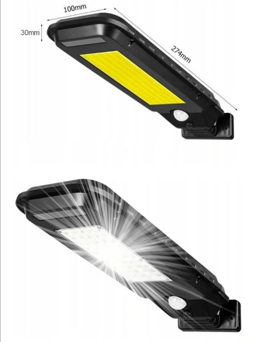 Lampy solarne 108 cob led 50w i 108w