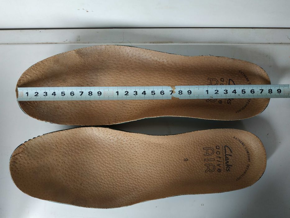 Clarks active air кожа нубук 43-44р.