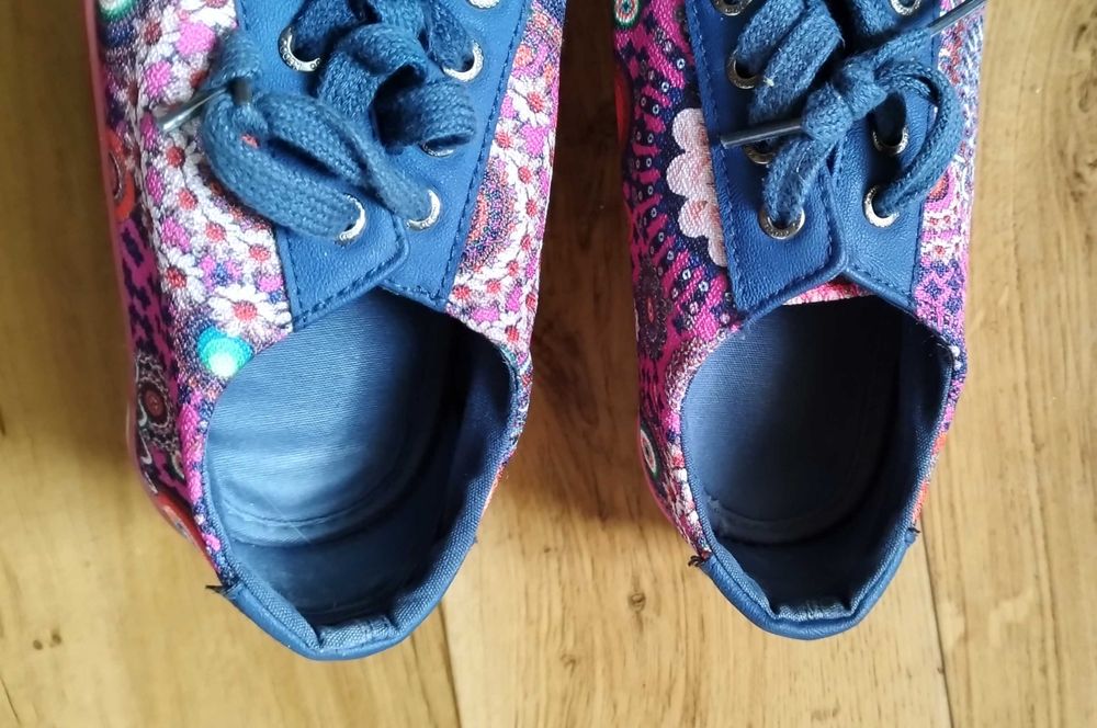 Tenisówki, trampki multikolor rozm. 38