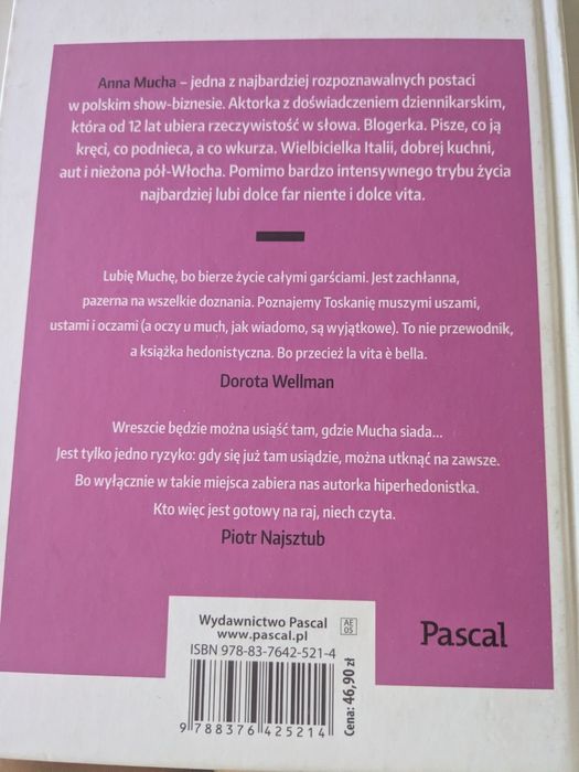 Książka - Toskania że mucha nie siada.