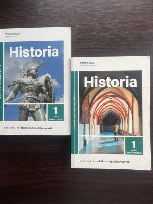 Komplet Historia 1 Operon zakres rozszerzony część 1 + 2