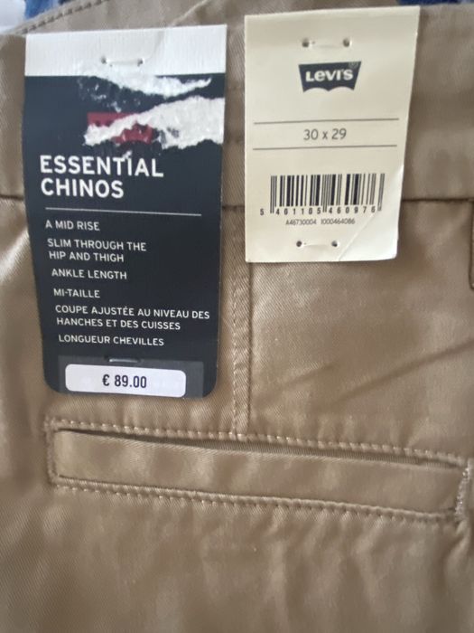 Calcas Levis tamanho 30x29 (42) novas