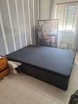 Cama casal sem colchão
