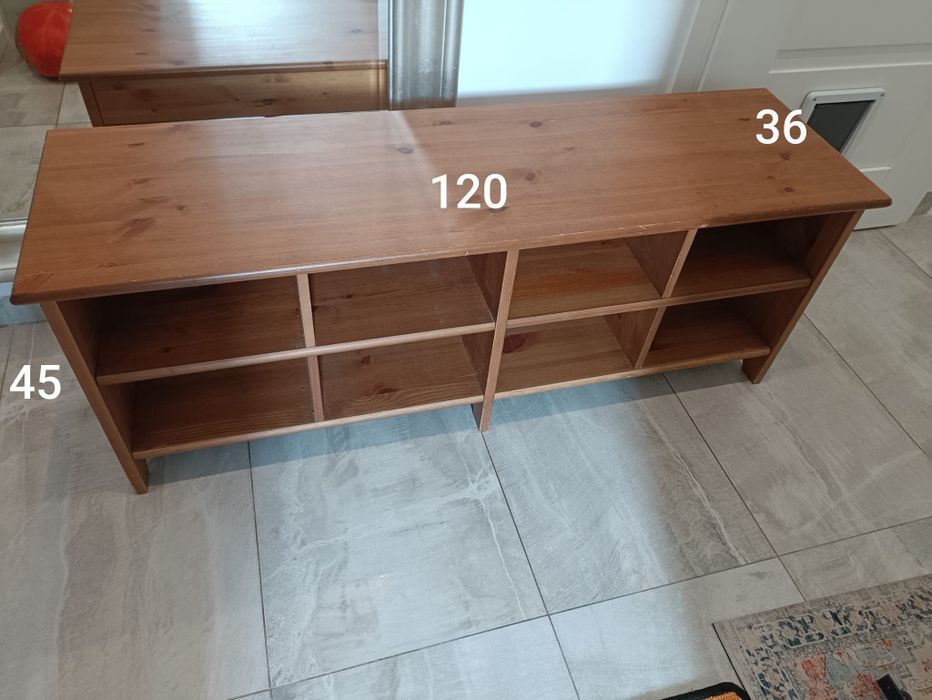 Szafka na buty lub ława drewniana