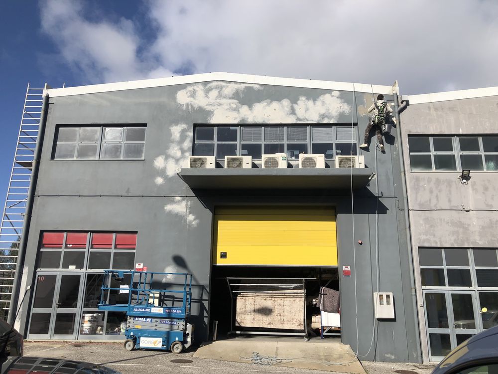 Pinturas em rapel