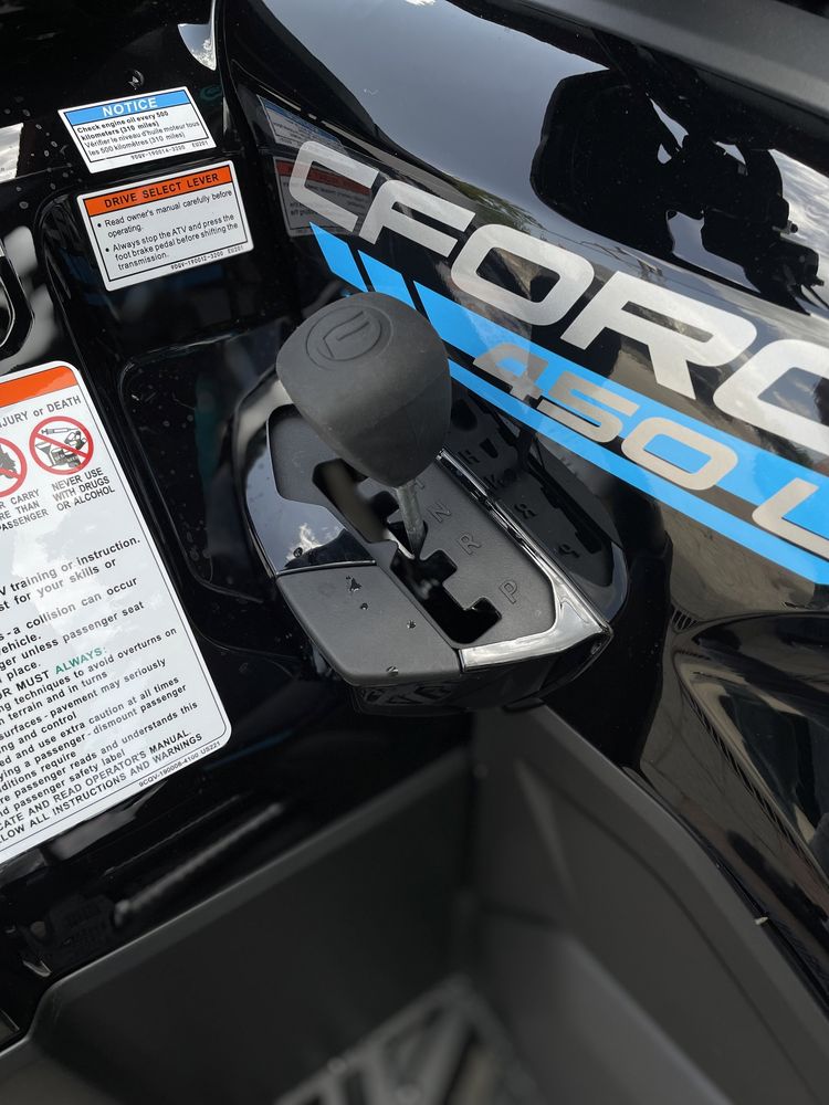 Квадроцикл CFMOTO CFORCE 450L EPS Nebula Black 2025