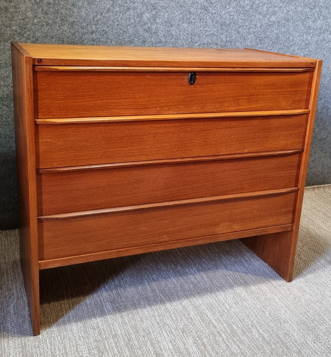 Duński Regał Teak lata 70 Mid Century