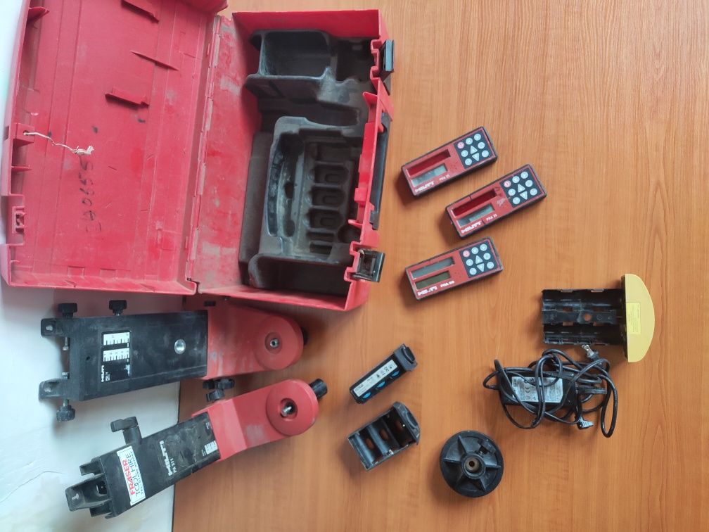 Лазерний ротаційний нівелір, уровень Hilti Leica Bosch комплектующии