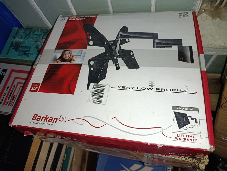 Крепеж для ТВ Barkan 34F