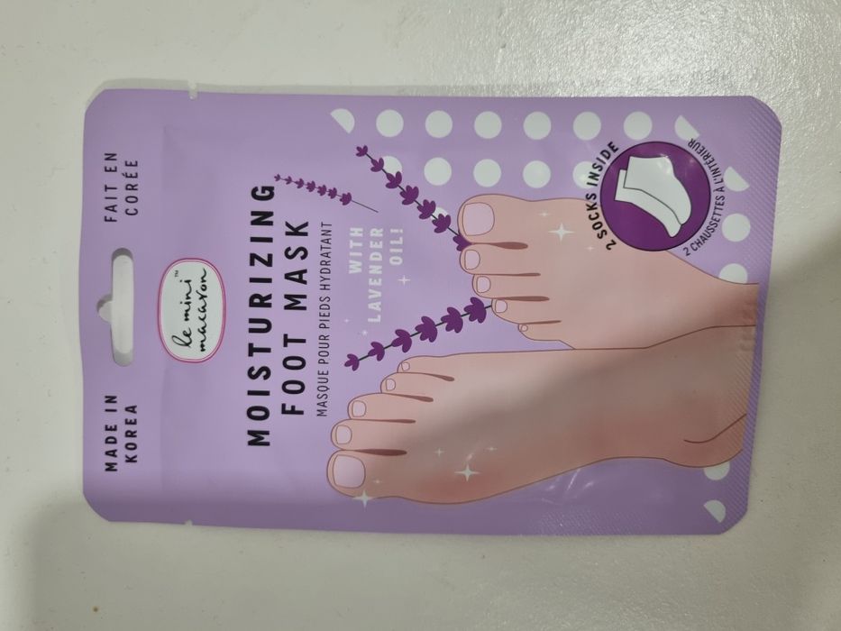 Máscaras de pés novas
