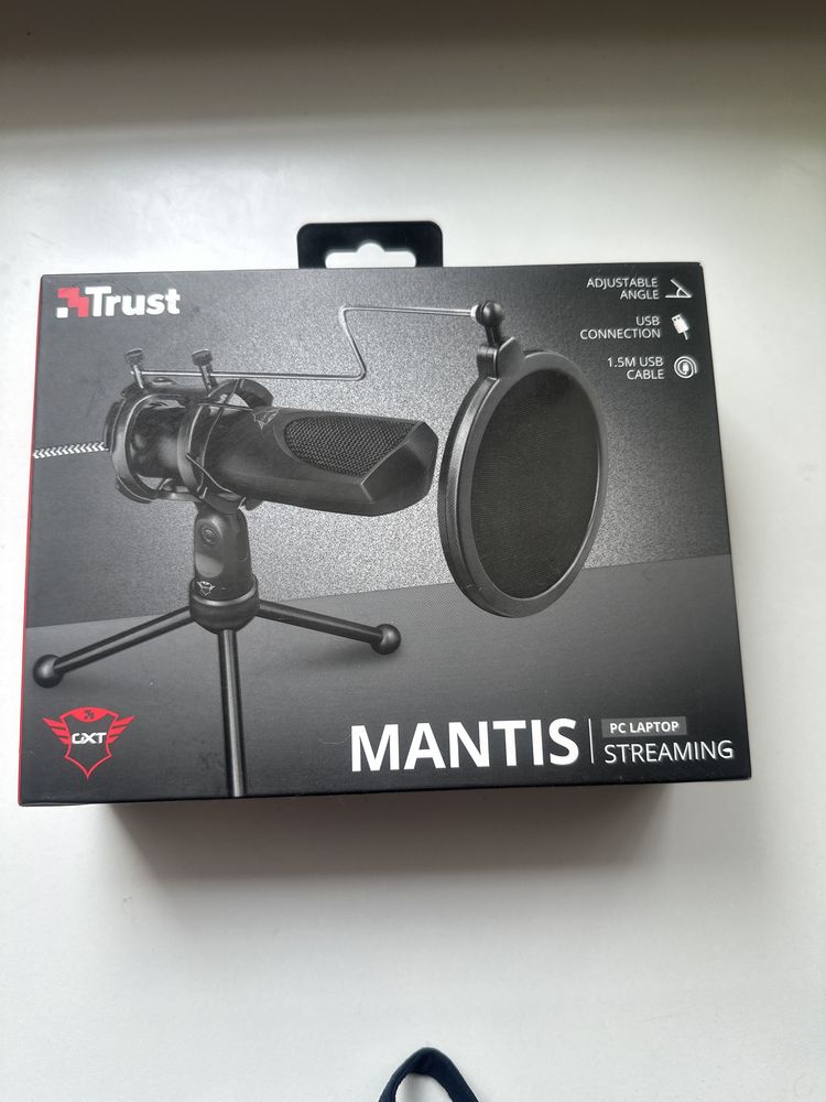 MIKROFON TRUST GXT 232 Mantis Streaming nowy