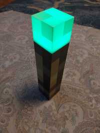 Lampka nocna typu minecraft torch - Pochodnia