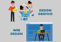 Web/Design Gráfico - Desenvolvimento de Websites, landing pages etc