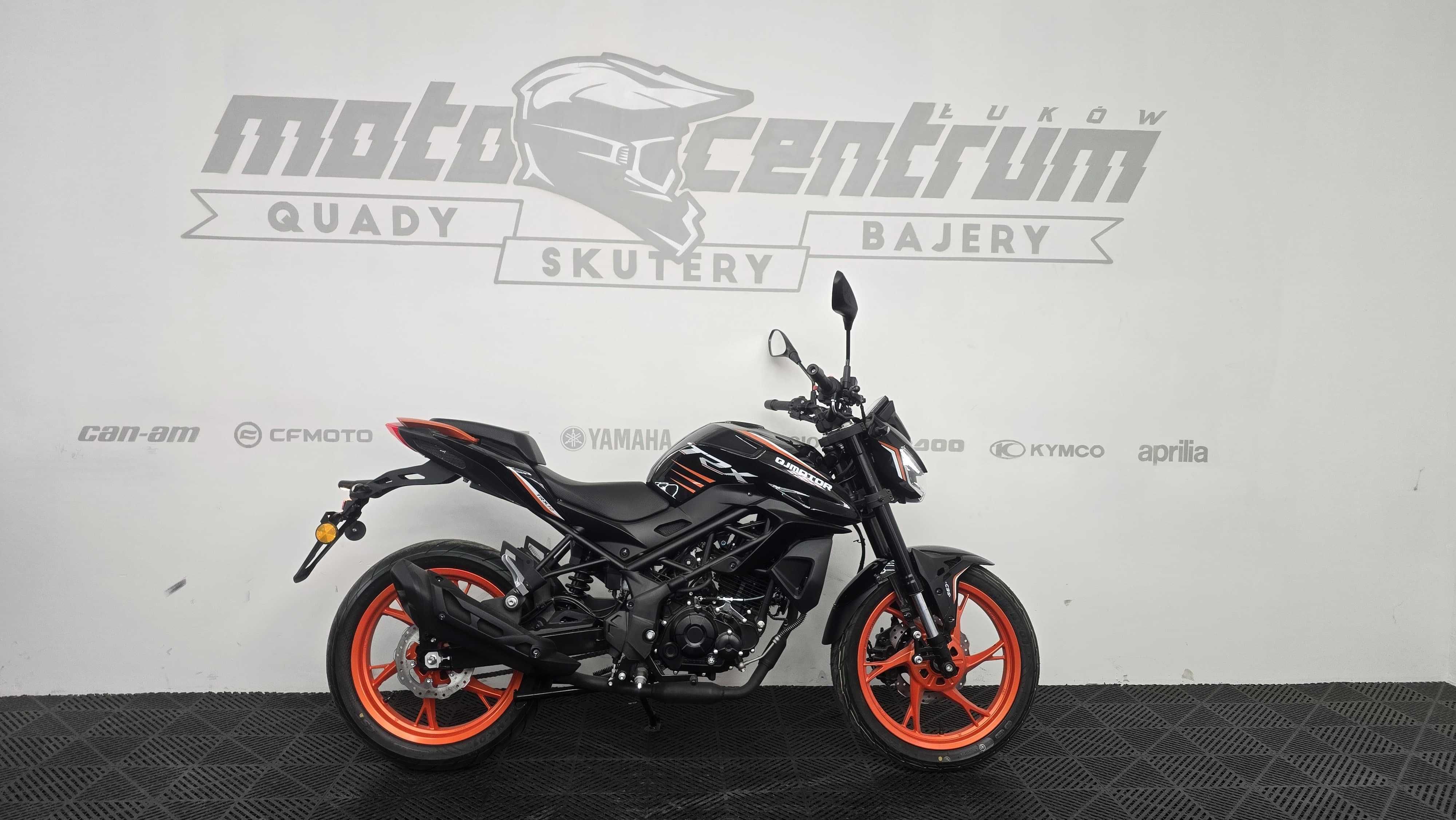 NOWY QJ MOTOR TRX 125 cm3 kat. A1 GWARANCJA FVAT23% transport RATY