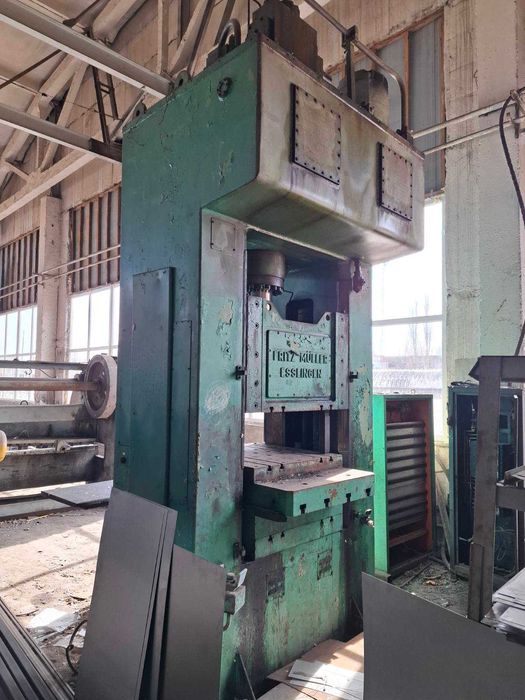 Гидравлический пресс усилием 160 T. немецкий, FRITZ MULLER ESSLINGEN