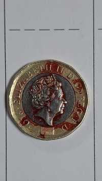 One pound 2016 moeda