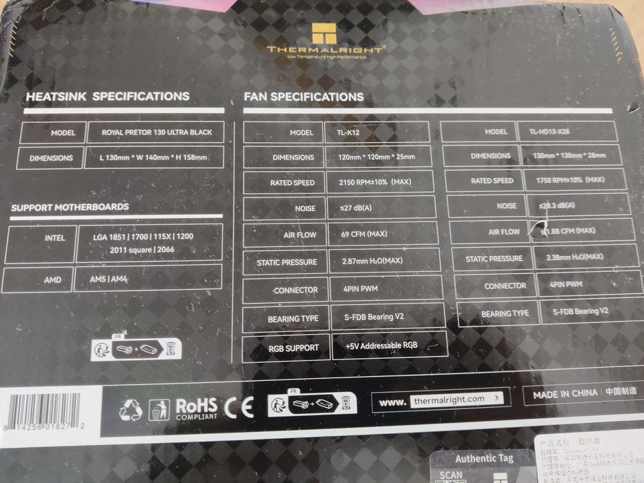 Thermalright Royal Pretor 130 Ultra - NOWOŚĆ