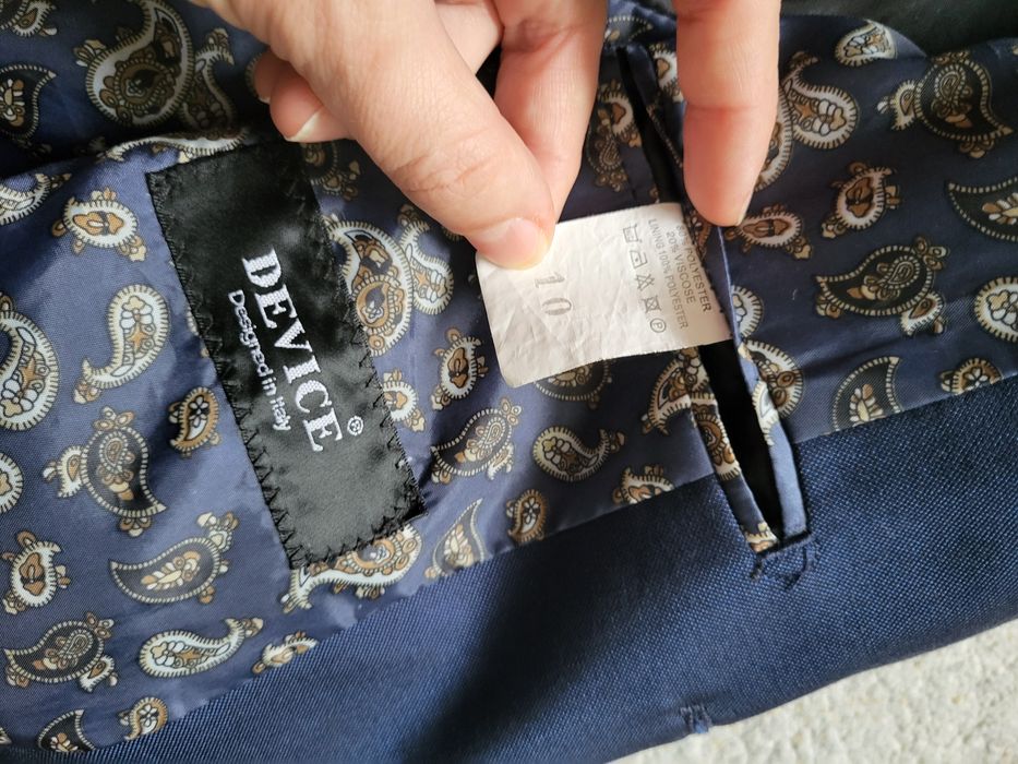 Marynarka dla chłopca granatowa r.140