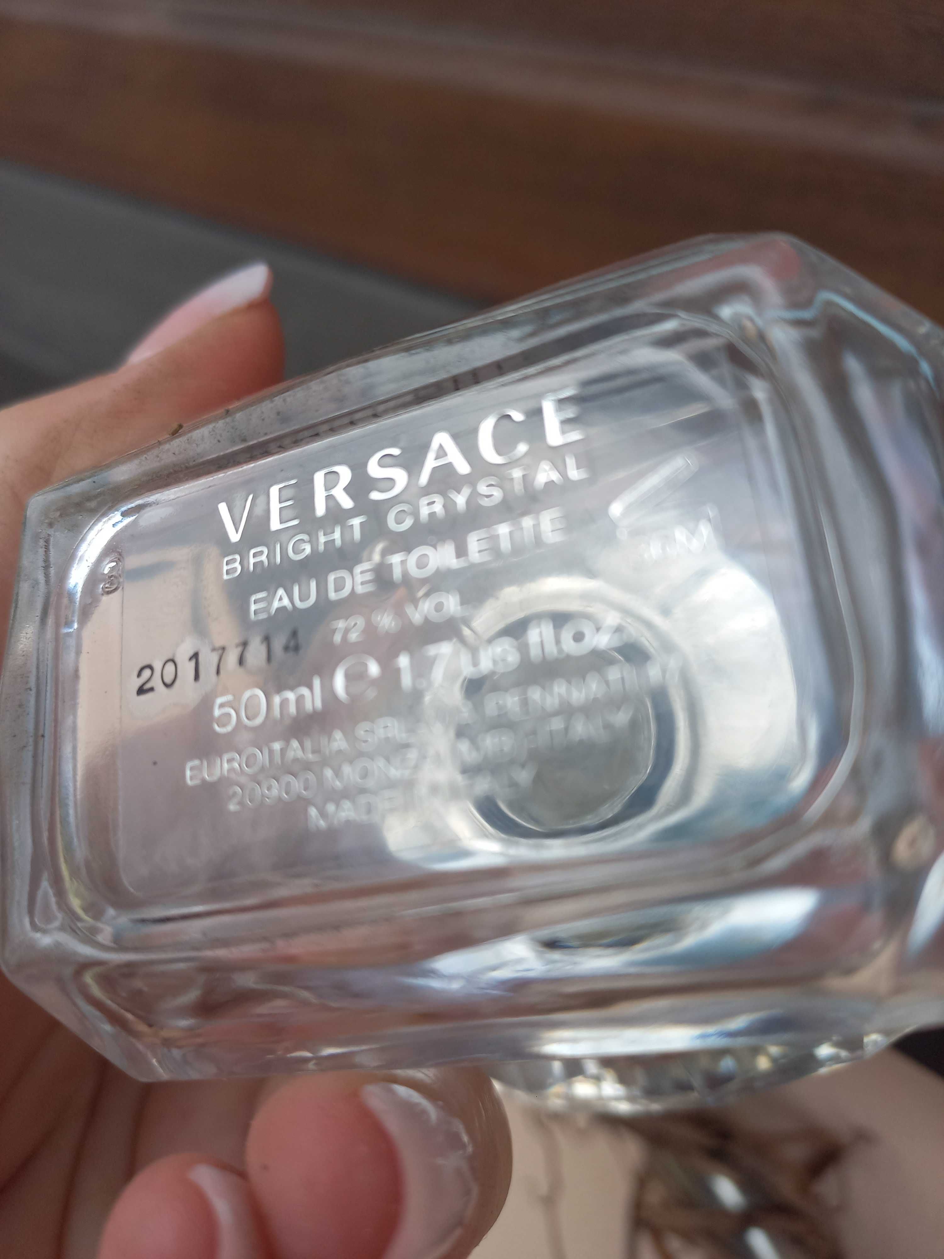 Butelki po perfumach versace cristal i lancome tresor oryginalne