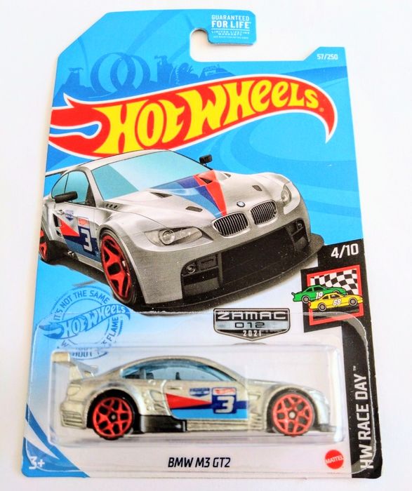 Hot Wheels BMW M3 GT2 / ZAMAC - model 2021 / PROTEKTOR