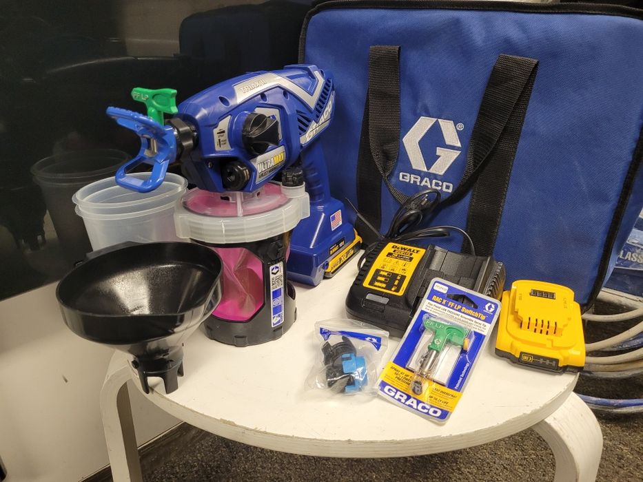 Graco handheld cordless ultra max triax II pistolet malarski agregat