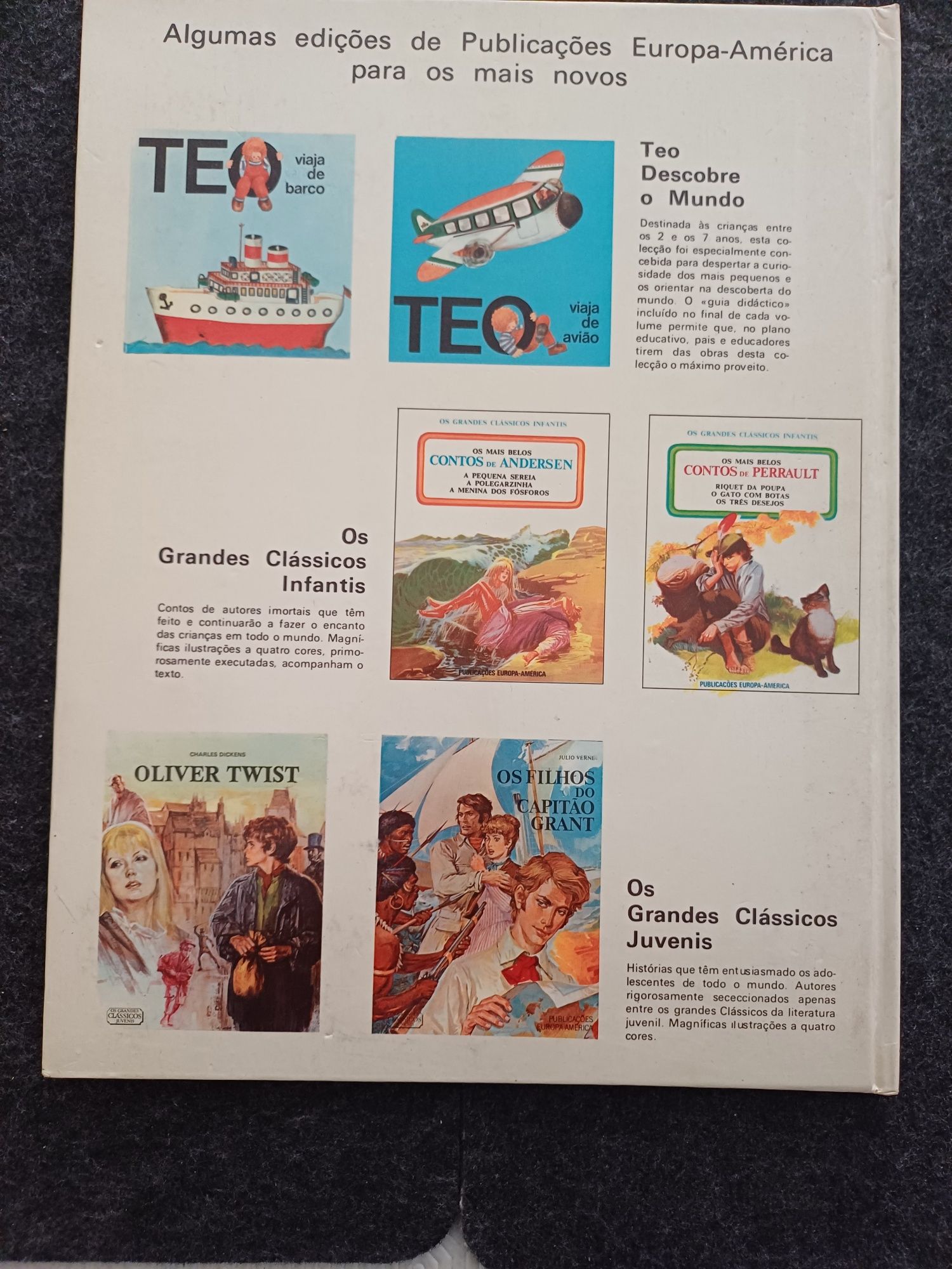 Livro com o título Os filhos do capitão Grant