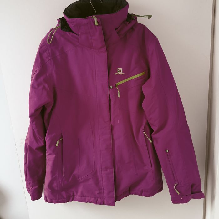 Kurtka Salomon narciarska M damska różowa