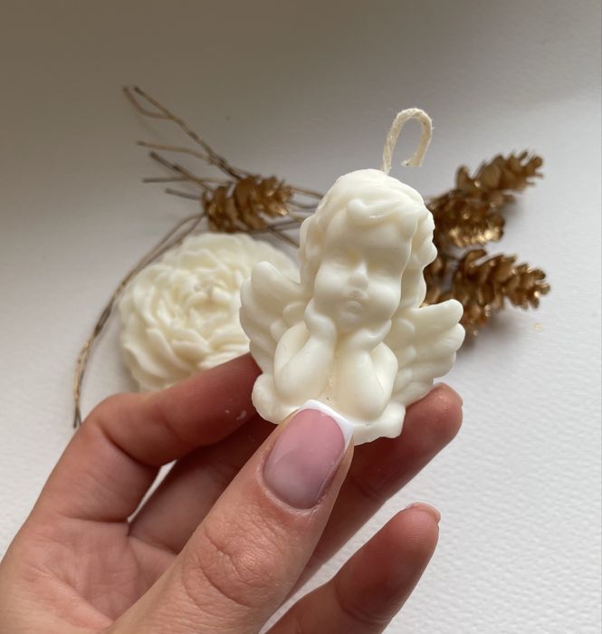 Свічки з натурального соєвого віску