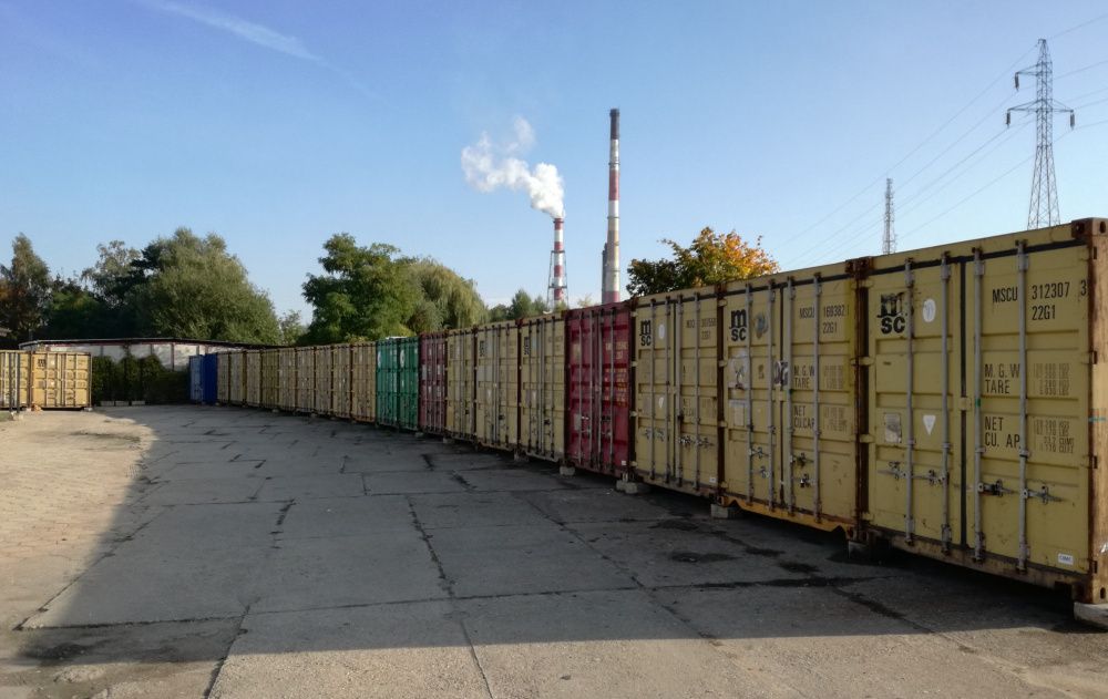 magazyn self storage, schowek samoobsługowy kontener magazynowy morski
